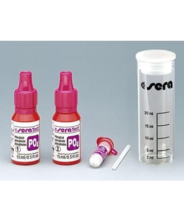 SERA 04930 Phosphate Test (P04) - Accurate Water Testing for Aquariums & Ponds 60 Measurements Colorless - International Shipping Available - Buy Online on GoSupps.com