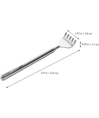 Beaupretty Telescopic Back Scratcher - Stainless Steel 6-Section Rake Tool for Ultimate Comfort | Portable & Retractable - Buy Online on GoSupps.com