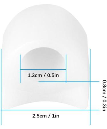 Reusable Toe Protector for Overlapping Toes - Hallux Valgus Corrector to Relieve Pain - Buy Online on GoSupps.com