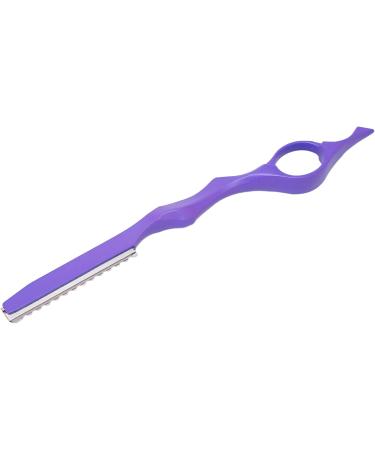 Qukaim Hair Thinning Razor Hair Thinning Razor Professional Hair Styling Trimming Razor Knife Hair Texturizing Cutting Razor in Purple - Buy Online on GoSupps.com