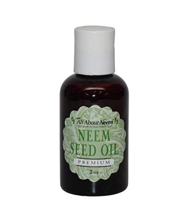 Neem Seed Oil - 2 oz Organic Wild Harvested & Cold Pressed
