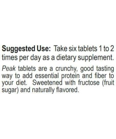 Peak Protein/Fiber Chewable Tablets - Buy Online on GoSupps.com