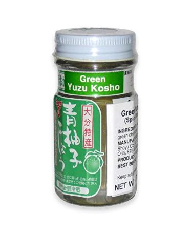 JAPAN PREMIUMS Green Yuzu Kosho (Japanese Spicy Citrus Paste) NO-MSG 1.76 oz