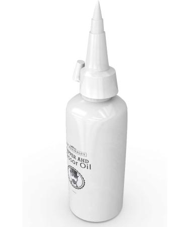 Hair Clipper Oil SIR REGINALDS Professional Scissor & Clipper Oil - Suitable for All Scissors Clippers & Trimmers - 125ml Made in The UK - Buy Online on GoSupps.com