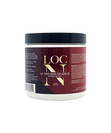 LOC N EDGE Gel Extra Hold 16 Oz (Pack of 3) - Strong Hold for All-Day Styling - Buy Online on GoSupps.com