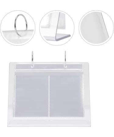 FRCOLOR Sticker Display Stand Nail Decals Holder Nail Decal Organizer Holder Sticker Storage Book Sticker Holder Nail Art Stickers Nail Salon Storage Album South Korea Desktop Acrylic - Buy Online on GoSupps.com