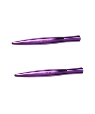 FOMIYES 2pcs Eyeliner Pencil Eye Liner Pencils Girl Eyeliner Liquid Pen Liquid Eyeliner Makeup Quick Dry 1 count (Pack of 1) Purplex2pcs