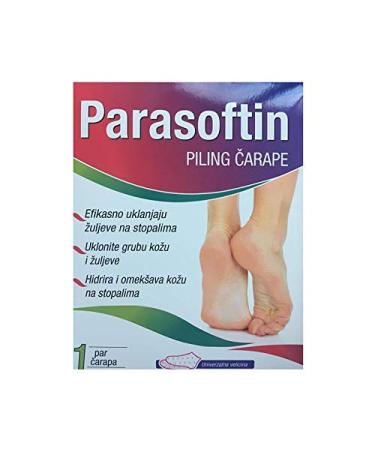 Parasoftin Exfoliating Socks Total Callus Removal Soft Feet