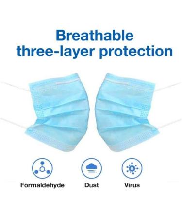 National Allergy All-Purpose Disposable Mask (50 Count) - Pack of 50 - Buy Online on GoSupps.com