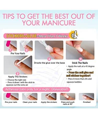 Shop Kquee Nest Color Gradient Pink Acrylic Press-On Nails - Medium Almond Shape Glitter Sequin Full Cover - 24PCS Shiny Fake Nails for Instant Glam - Buy Online on GoSupps.com