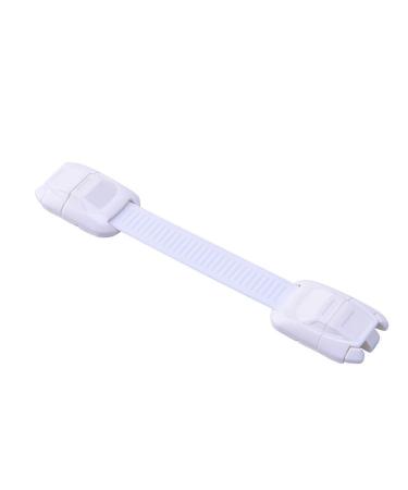 Zhouba Child Safety Locks Adjustable Self Adhesive Cabinet Drawer Refrigerator Door Child Safety Locks White