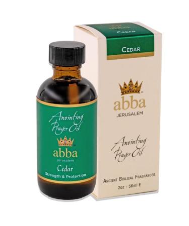 ABBA Oil Cedar Anointing Prayer Oil 2oz Bottle in Gift Box - ABBA Jerusalem