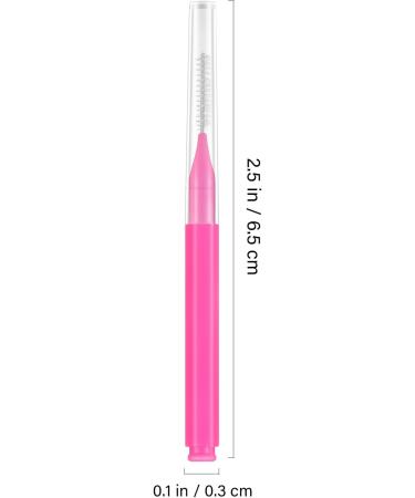 Interdental Brush 100 Pcs - Premium Tooth Flossing Heads & Dental Picks for Effective Oral Care | International Shipping - Buy Online on GoSupps.com