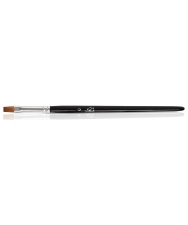 Size 6 Red Sable Gel Brush - Perfect for French Nail Art & Acrylic One Stroke - Real Hair for Precision - Buy Online on GoSupps.com
