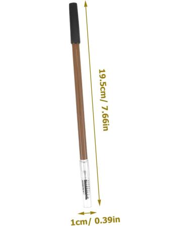 FOYTOKI Pencil Brow Pen Women Brow Pencil Shaper Pencil Eye Brow Pencil Wooden Coffee 1 count (Pack of 1) Coffee - Buy Online on GoSupps.com