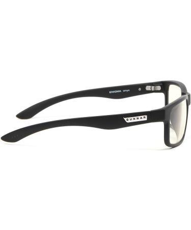 GUNNAR Premium Gaming Glasses - Block 35% Blue Light | Enigma Onyx Clear Tint - Shop Internationally - Buy Online on GoSupps.com
