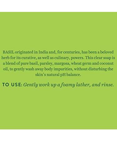 Bio Basil & Parsley Revitalizing Body Soap | Pure Fruit & Vegetable Extracts | 150g - Nourish & Refresh Your Skin - Buy Online on GoSupps.com