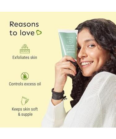 Natural Refreshing Face Wash | Peppermint & Lemon Oil | Vegan Cruelty-Free Detoxifies & Exfoliates for All Skin Types - Buy Online on GoSupps.com