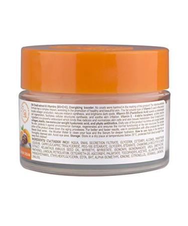 Victoria Beauty Snail Cream with Vitamin C | Anti-Aging Face & Eye Cream for Wrinkles & Dark Circles | 50ml Facial Care - Buy Online on GoSupps.com