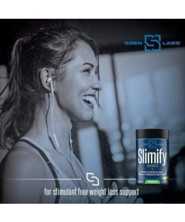 Siren Labs Slimify Advanced Fat Burner & L-Carnitine Elite Combo Pack - Stim Free Weight Loss Support (90 Capsules + 32 Servings) - Buy Online on GoSupps.com