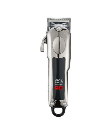 Retro Electric Hair Clipper Hair Clipper Hair Home LED Digital Display Charging Hair Clipper 19cm D