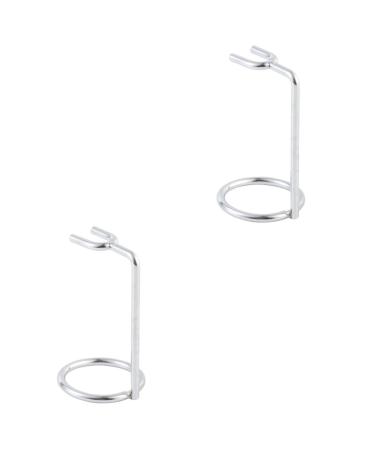 Magiclulu 2st razor rack shavingadoras para hombres men's brush bracket bracket bracket clothes razor razor for men double razor blade holder razor brush holding handbook Russ