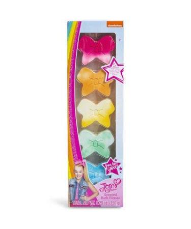 Jojo Siwa 5-pack Scented Bow Bath Fizzies Set