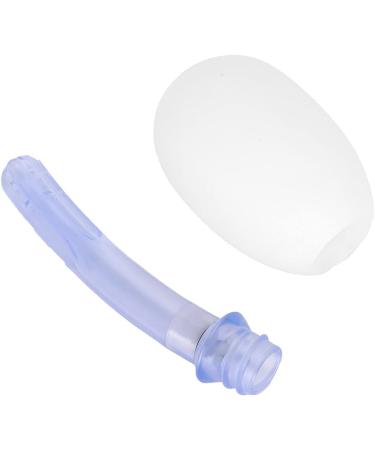 150ml Silicone Anal Shower Enema for Women | Reusable Vaginal Cleaner - White Silicone Ball Design - Buy Online on GoSupps.com