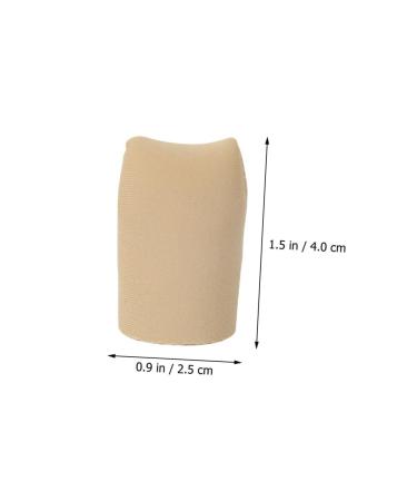 2 Pairs Hand Toe Protector - Soft Silicone & Fabric Toe Sleeves for Hammer Toes | Anti-Wear Open & Closed Toe Caps - Buy Online on GoSupps.com