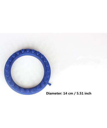 Katech Round Knitting Looms Set - 14 cm Diameter Blue Plastic Weaving Looms for DIY Scarf and Hat Making - Crochet Hook and Needle Included - Knitting Lovers Craft Kit (Blue, 5.5 inch) - Buy Online on GoSupps.com