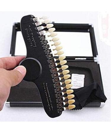 Professional R-20 Teeth Whitening Shade Guide with Mirror | 20 Color Tooth Bleaching Chart for Optimal Results - Buy Online on GoSupps.com