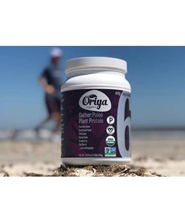 Oriya Organics Protein Plant Gather Paleo - 540g | Pure Vegan Protein Supplement - Buy Online on GoSupps.com