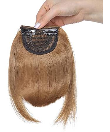 SEGO Pony Hairpiece Extensions - Clip-in Fringe Bangs One Piece Hair Extension in Coffee Brown - Perfect for International Shipping - Buy Online on GoSupps.com