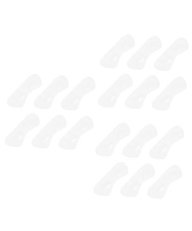 GLEAVI 9 Pairs Follow up Clear Stickers Shoe Inserts for Women High Heel Grips Heel Cushion Pads Shoe Insoles De Gel Transparente High Heels for Women Silicone Heel Pad Airing Foot Pu