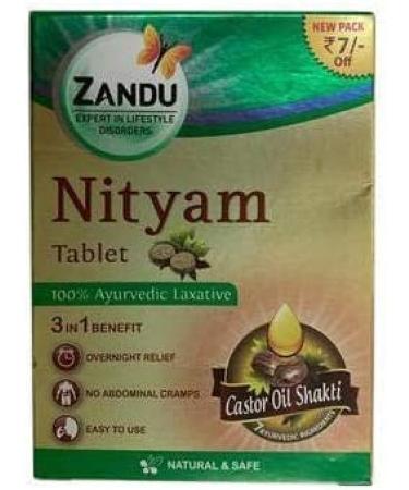 PUU Zandu Nityam Ayurvedic Vati 10 Tablets