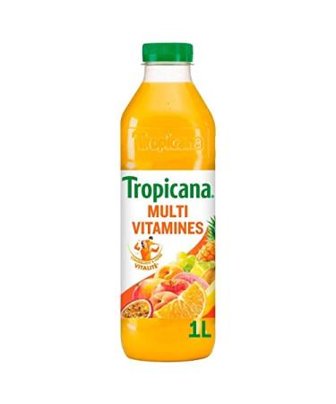 TROPICANA - Essential Multivitamins 1L - Pack of 4 - Special Offer