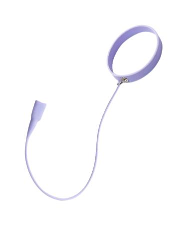 HONMEET Tweezers Silicone Bracelet Useful Eyelash Tool Professional Tweezers Lash Applicator Wristband Tweezers Holders Bracelet Lash Tools Lash Tweezers Tweezer Holder Purple