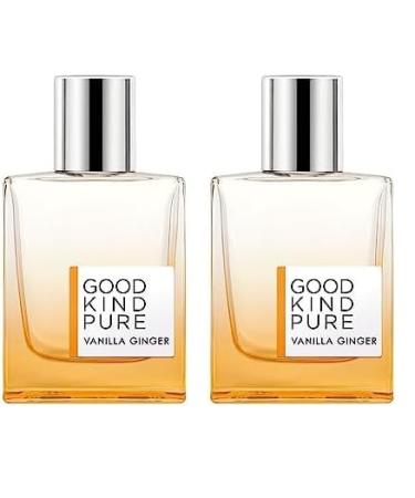 Vanilla Ginger Eau de Toilette Spray - Energizing Gourmand Fragrance - A blend of Casablanca Lily & Warm Vanilla - Clean Vegan & Long-Lasting Formula - 1.0 Fl Oz (Pack of 2) 1 Fl Oz (Pack of 2)