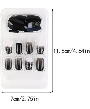 dijiusidy False Nail Perfect Matching Simple to Wear Fingernail Full Coverage Press Type Strong Viscosity Adjustable Paster Type 35 F741 Type 35 F741 - Buy Online on GoSupps.com