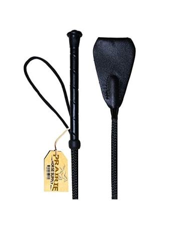 Prairie Horse Supply SingleSlapperCrop 24 Inch Black-Single Slapper