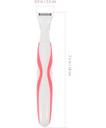 Buy Women's Epilator Trimmer Set - Stainless Steel Hair Removal Razor for Legs | Efficient Electric Hair Cutter - 18x2.5x0.5 cm - Red - Buy Online on GoSupps.com