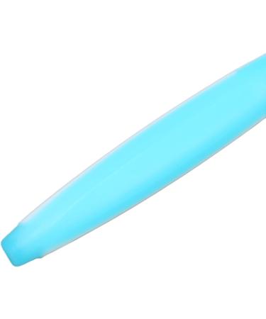 10-Piece Silicone Tongue Brush & Scraper Set - Blue Tongue Cleaner for Bad Breath Relief | International Shipping - Buy Online on GoSupps.com