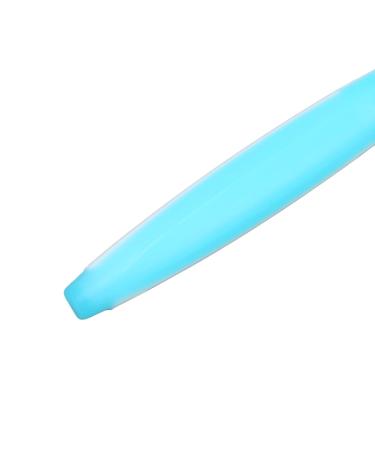 Silicone Tongue Brush Long Handle 10 Pcs for Adults - Blue | Effective Tongue Cleaner - Buy Online on GoSupps.com