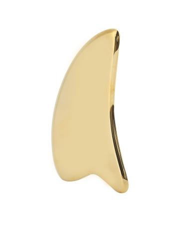 Verdant Touch Neck Scraping Board Brass Gua Sha Tool Acupoint Massage Scraping Board for Muscle Pain Relief Body Massage Scraping Board Neck Guasha Board