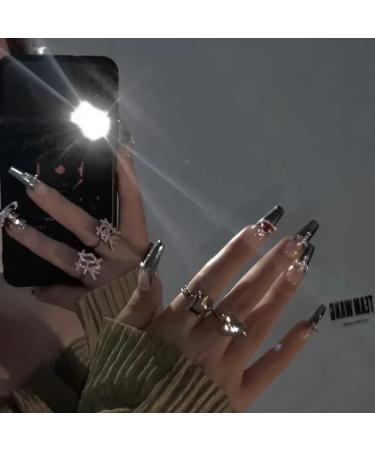 Y2K 3D Rhinestone Saturn Pearl Nail Gems - 9PCS Planet Nail Art Charms for DIY Nail Jewelry & Handcrafts - Buy Online on GoSupps.com