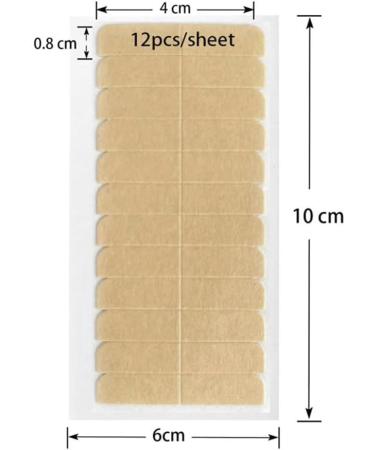 SOFORFREEM Khaki Double Sided Wig Tape Hair Tape for Toupee Adhesive Tape for Lace Front Ultra-Hold Wig Glue Mini Tabs Tape Easy Install - Buy Online on GoSupps.com