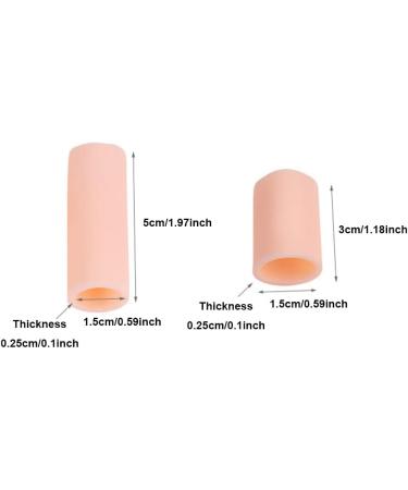 Gel Finger Cots - Finger Protector Sleeves for Trigger Finger Hand Eczema & Cracked Skin | Skin Tone Options Available - Shop Internationally - Buy Online on GoSupps.com