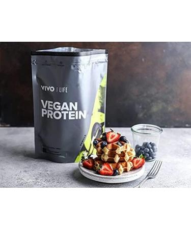 Vivo Vegan Protein Powder - Cacao Coconut | 30 Servings of Plant-Based Protein | 0.7 oz Per Scoop - Shop Internationally - Buy Online on GoSupps.com