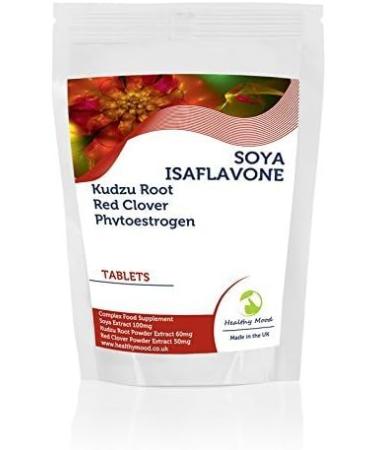 SOYA Isaflavone Kudzu Root Red Clover Complex Vitamins Phytoestrogen Health Food Supplement 60 Tablets Pills Nutrition Supplements HEALTHY MOOD - Buy Online on GoSupps.com