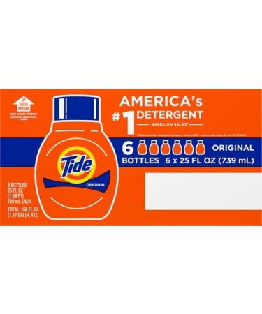 Buy Tide 760838 Liquid Laundry Detergent Original - 16 Loads 25 fl oz | International Shipping Available - Buy Online on GoSupps.com